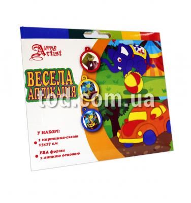 Набор для творч. "Веселая аппликация" в ассорт. (04) 0502, Little Artist