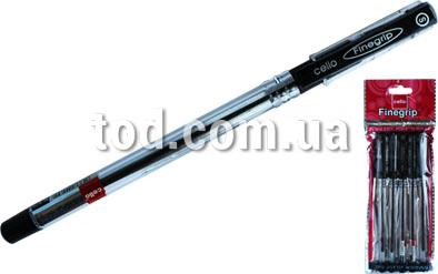 Ручка шариковая, черная Finegrip Cello, Имп