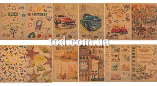 Блокнот А5, 36л., KRAFT, кл., CS5136K-001-009