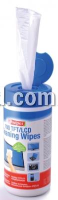 Салфетки влажные универсальные, туба,100шт., 17,5*13,5см, Арт.100-W K brand