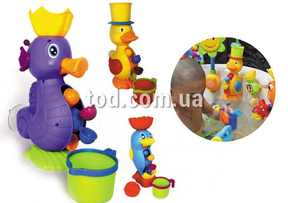 Детские игрушки для ванной, 28*17см,3 вида в ассорт., Имп