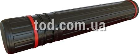Тубус для ватмана, RD-T3, 65-110см, д-8см, черный, Имп