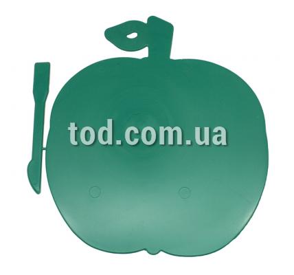 Доска для пластилина (яблоко) + стик, Зеленая, LD