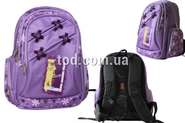 Рюкзак школьный ортопедический, фиолетовый, Z1, 42*29*15см, Dr.Kong