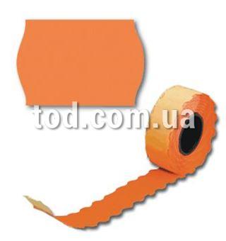 Ценник А12 (26*12) оранжевый, 3 метра